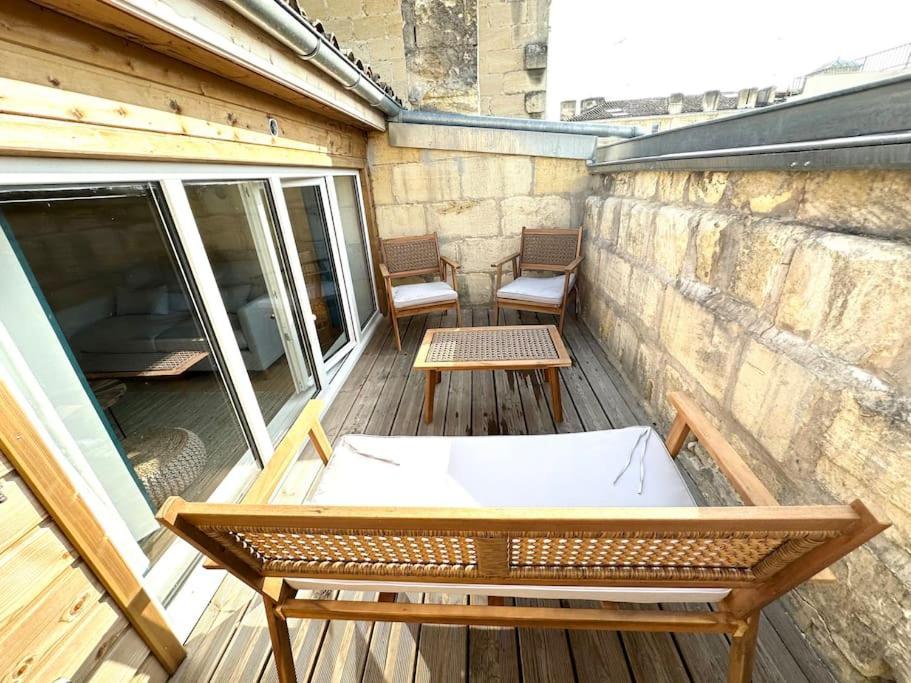 5- Hypercentre - 4Pers - Clim - Terrasse - Netflix Apartment ลีบอร์น ภายนอก รูปภาพ