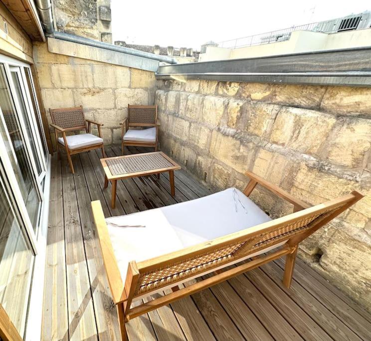 5- Hypercentre - 4Pers - Clim - Terrasse - Netflix Apartment ลีบอร์น ภายนอก รูปภาพ