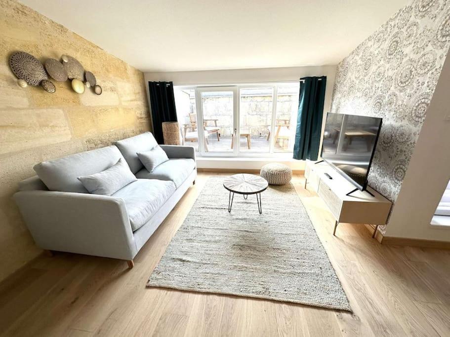 5- Hypercentre - 4Pers - Clim - Terrasse - Netflix Apartment ลีบอร์น ภายนอก รูปภาพ